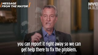 NYC Mayor Adolph de Blasio