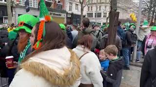 ST PATRICK’S DAY 2023 LIVE PARADE PREP DUBLIN CITY CENTRE IRELAND 🇮🇪