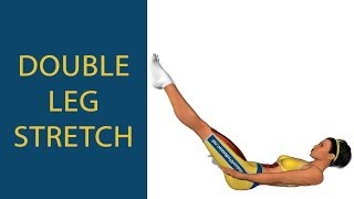 بيلاتيس القيمة المطلقة :Double leg stretch