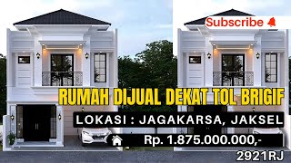 Rumah Cluster Dijual Jagakarsa Jakarta Selatan Dekat Pintul TOL Brigif