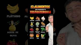 Los alimentos que aumentan tu TESTOSTERONA #shortvideo