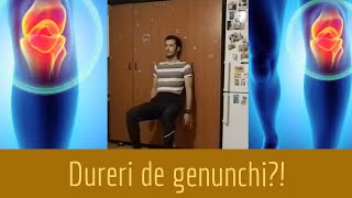 6 exerciții pentru durerile de genunchi