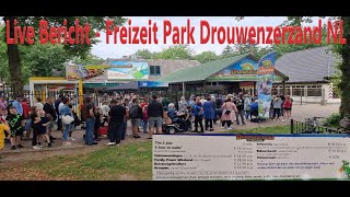 Live Bericht aus dem Freizeit Park Drouwenzerzand in den Niederlanden. Sommerferien mit der Familie