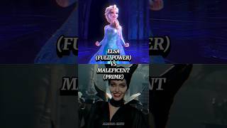 Elsa vs Maleficent. |#disney #frozen #maleficent