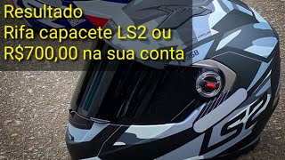 Sorteio Do Ganhador Do Capacete LS2 Ou R$700,00