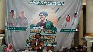 Ustadz hanan attaci, Lc - Kreatifitas anak muda adalah solusi dakwah