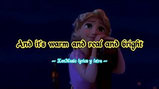 Tangled — "I see the light"(by Mandy Moore y Zachary Levi)versión inglés//(con lyrics)