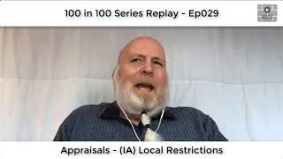 HBTV 100 Ep029 – Initial Assessment: Local restrictions