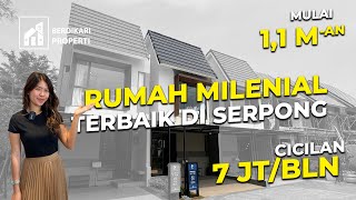 RUMAH MILENIAL TERBAIK DI SERPONG - CITRA GARDEN SERPONG TYPE FRESH 5X10