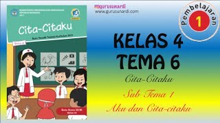 Kelas 4 Tema 6 Sub Tema 1 PEMBELAJARAN 1