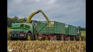 Mais häckseln 2017 // John Deere 8200i // JD 6830,6175R,7290R,7530,8130