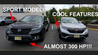 2021 Honda Passport vs. 2021 Honda CRV vs. 2021 Honda HRV - Comparison and Review