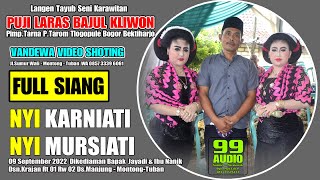 TAYUB TUBAN || NYI KARNIATI & NYI MURSIATI || PUJI LARAS BAJUL KLIWON || LIVE MANJUNG