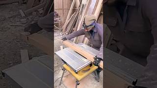 Practical solutions come in handy when timber is scarce #howtodo #carpenter #tablesaw