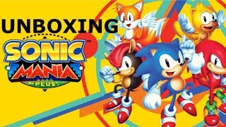 Sonic Mania Plus Nintendo Switch unboxing