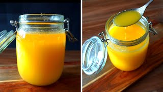 How to make Ghee from Butter | Homemade Ghee recipe(like factory made) | 20 minutes Ghee recipe