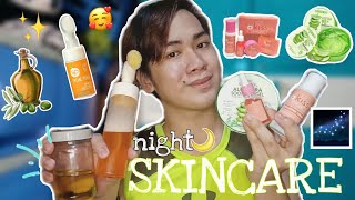 MY SKINCARE NIGHT ROUTINE!✨🌃 DITO NAWALA ANG AKING MGA SUMPA!!🤣 HAHAHA!! -ChristianPelaezVlogs