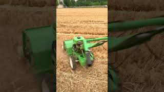 Part 715 Four-wheel-drive micro-cultivation machine grass-crushing machine.😱