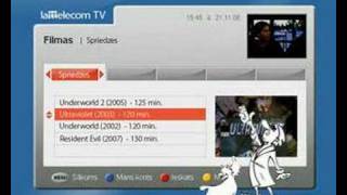 Lattelecom Digital TV - Online Movie Rentals (2007)