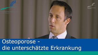 Medizindialog: Osteoporose - die unterschätzte Erkrankung