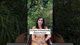 10 Signs of Emotionally Mature Person #emotionalintelligence #emotional #maturity