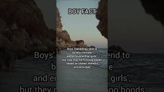 Psychology Facts - Boys Friendships Tend to... #shorts #boyfact #psychologyfacts