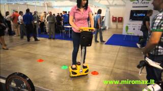 Robstep Robin-M1(mini segway scooter) - Test drive