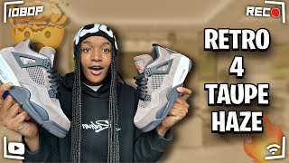 Unboxing the Jordan Retro 4 “Taupe Haze” Two Years Later + On Feet!