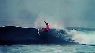 , 9/15/17 SILVANA LIMA CATCHES A WAVE @ SWATCH TRESTLES PRO SURF CONTEST , FINALS