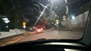 CALLE DEL NORTE DE BARRANQUILLA EN LA NOCHE