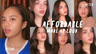 🦋 affordable make-up look 🦋 (PHILIPPINES) | Alessandra Patawe