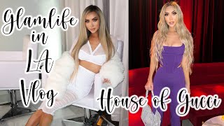 #GLAMLIFE VLOG: House of Gucci Premiere + Shopping