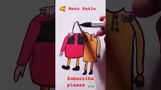 cute friend/Motu Patlu #shortvideo /short #art /caring friend #cute friendship