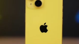 iPhone 14 yellow colour unboxing #apple #unboxing