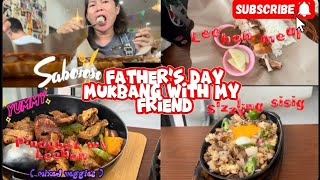 Father’s day mukbang #foryou #vlog #fyp #youtuber #mukbang #fathersday #2024 #celebration #fypage