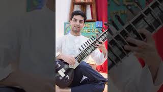 Mozart's 266th Birthday tribute - Ah! vous dirai-je, maman - Sitar Version #shorts #mozart