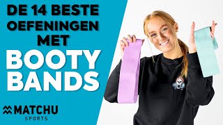 BOOTY BAND OEFENINGEN! | De 14 beste oefeningen met banden voor een goede workout.