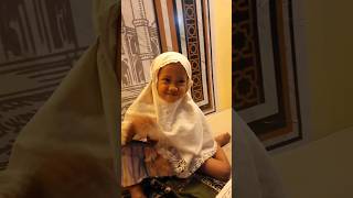 Lucu dek Bidari belajar ngaji #mengaji #alquran