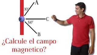 Ejemplo de la Ley Biot Savart ¿cual es el campo magnetico?