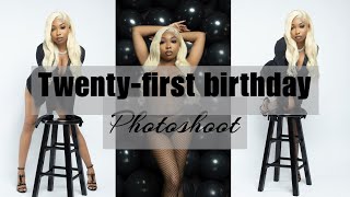 TWENTY-FIRST BIRTHDAY PHOTOSHOOT VLOG + GRWM | Shalaya Dae