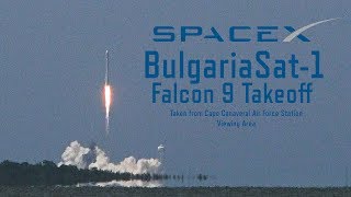 SpaceX BulgariaSat 1 Launch