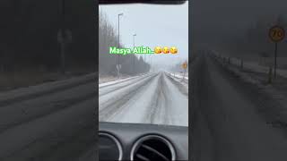 Masya Allah,keindahan alam sekitar dan penuh dgn Salju..jalan2 di IceLand,Allahu Akhbar