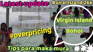 barefoot on Viral Island in Panglao Bohol update! Tips para di makabayad ng mahal.