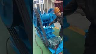 Small jaw crusher is testing #stonecrusher #crusher #rockcrusher #jawcrusher