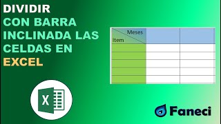 COMO CREAR UNA BARRA INCLINADA EN CELDAS DE EXCEL✅