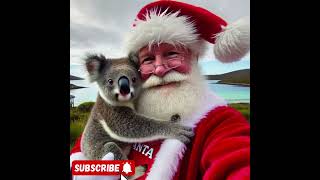 Santa Claus Traveling Around the World - Australia