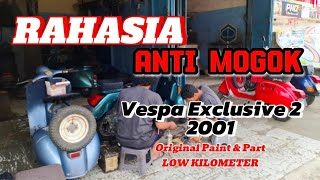 BENGKEL VESPA MURAH.?! Rekomendasi Service dan Perawatan Vespa Exclusive 2 Tahun 2001 Original.