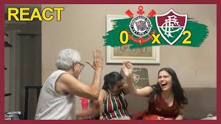 FAMÍLIA TRICOLOR REAGE À 0 CORINTHIANS X 2 FLUMINENSE- CAMPEONATO BRASILEIRO 2022