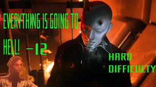 EVERYTHING IS GOING TO HELL! ALIEN: ISOLATION HARD DIFFICULTY Gameplay #12