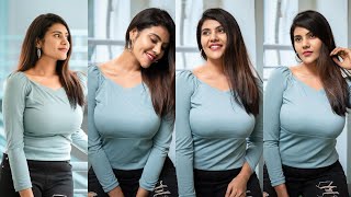 Tamil Actress nivisha latest hot glamorous photoshoot video💚l trending rare video#nivisha#actress